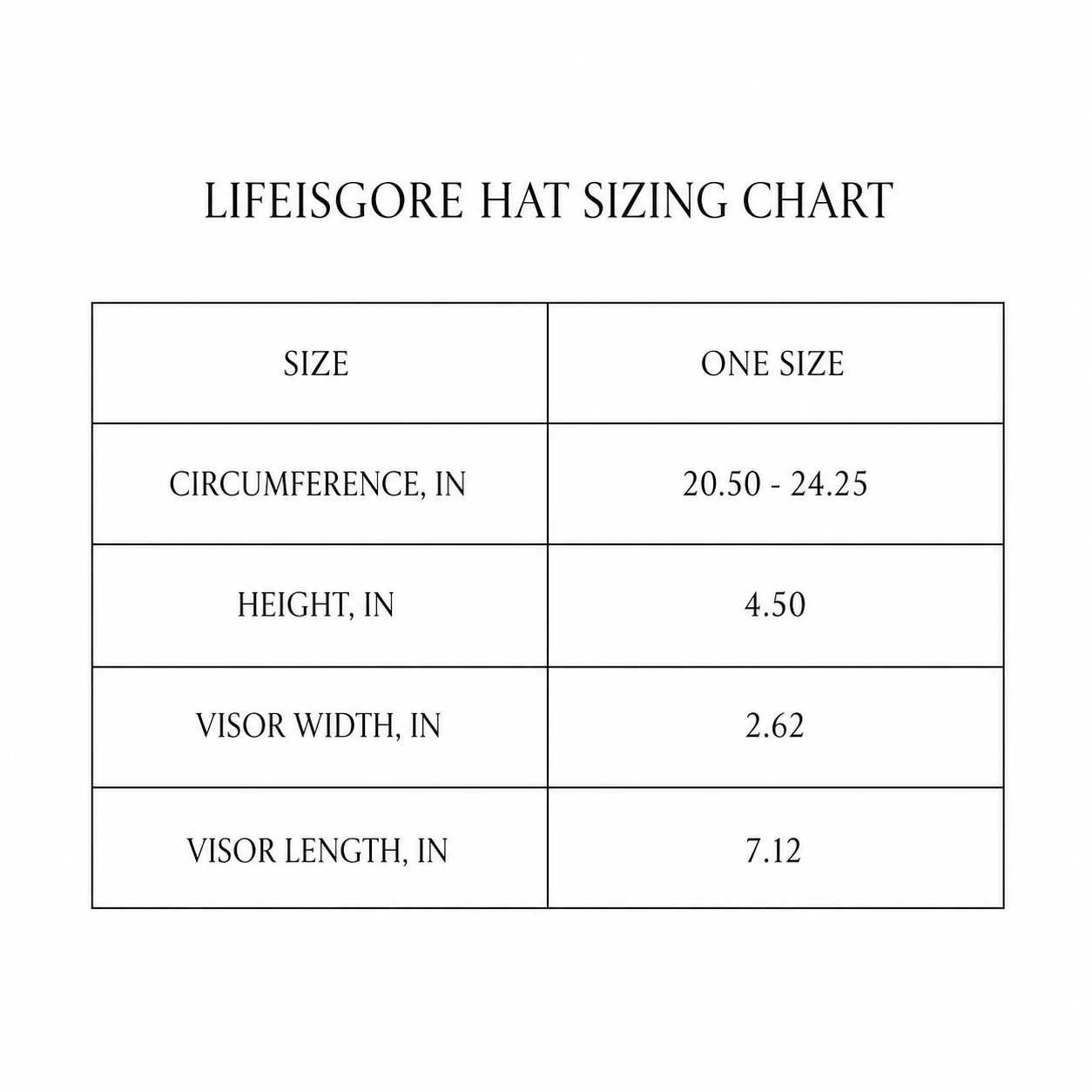 Gore Hat Black